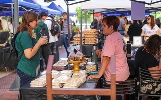 Productores sanjuaninos celebraron su día en la Feria Agroproductiva 