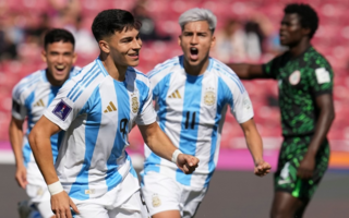 Argentina venció 4-0 a Nigeria y ahora va contra una selección latina 