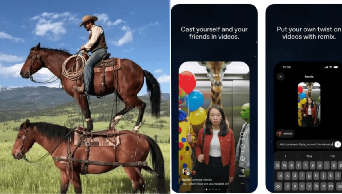 Sora 2 revoluciona la IA con vídeos personalizados y audio sincronizado