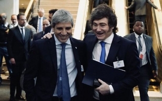 Javier Milei celebró el salvataje de EEUU y elogió la gestión de Luis Caputo 
