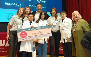 ¡Primeros en robótica! Alumnos de Caucete ganaron en las olimpiadas nacionales