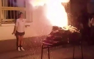 Una explosión en una feria de ciencias dejó a una alumna herida de gravedad