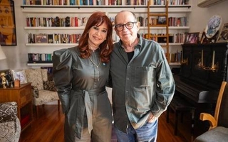 Cristina Kirchner recibió a Silvio Rodríguez antes de los shows en Buenos Aires