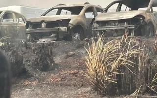 Incendio en Quebrada del Condorito ya dañó 1.900 hectáreas en Córdoba