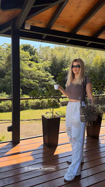 El costo resort donde se aloja Wanda Nara en Misiones