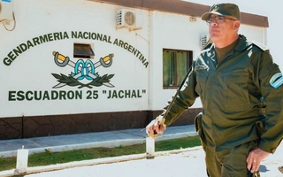 Jáchal rindió homenaje al Escuadrón 25 de Gendarmería en su aniversario