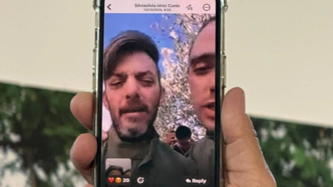 Los hermanos Cunio llamaron a su familia desde su cautiverio en Gaza