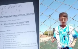 El pedido de la mamá del nene que fue atropellado en Calle 5 y Lemos
