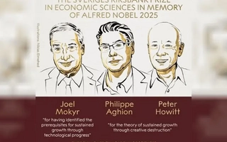 Nobel de Economía 2025 para Mokyr, Aghion y Howitt