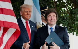 Milei se reúne con Trump en la Casa Blanca: los detalles del encuentro y la comitiva argentina