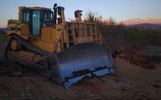 Avanzan con obras hidráulicas para protección en Calingasta ante las crecidas
