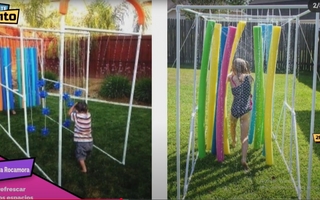 Alternativas al calor: mini piletas y duchas improvisadas para tu espacio 