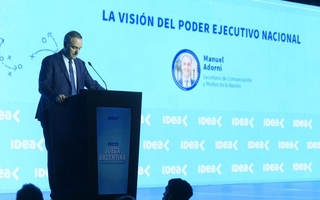 Manuel Adorni: “Queremos que las empresas de Argentina se coman el mundo”