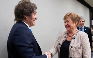 Georgieva elogió el ajuste de Milei y habló de un “cambio positivo” en Argentina