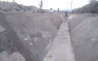 Hidráulica reconstruyó canales clave en 9 de Julio y Caucete para mejorar el riego