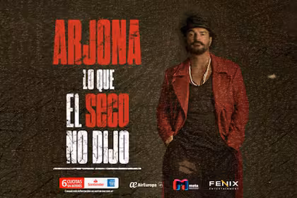 Ricardo Arjona agota 10 Movistar Arena 