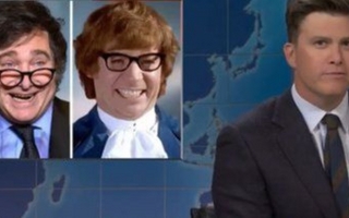 Saturday Night Live satirizó a Javier Milei y lo comparó con Austin Powers