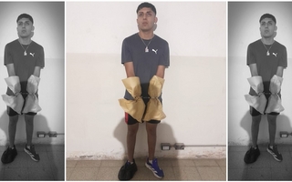 Lo buscaron por balear una casa y lo hallaron destrozando otra