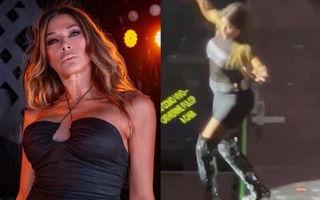Catherine Fulop confirmó la cirugía de hombro tras el brutal accidente en el escenario