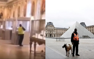 Robo en el Louvre: hay video de los ladrones de las joyas francesas