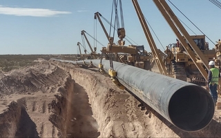 Los detalles de la primera obra privada de Milei: clave para el gas de Vaca Muerta