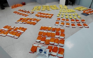 Persiguieron a menores que abandonaron mercadería valuada en $1.5M