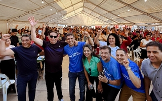 "Vamos a recorrer hasta el último rinconcito de San Juan": Andino en campaña territorial