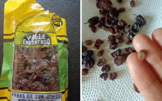 La Anmat retiró unas pasas sanjuaninas por contener una piedra y ser un producto "falso"