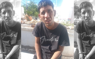 Tras forzar una vivienda, detuvieron a un hombre que huía con un televisor robado