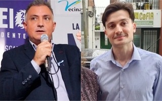 La interna de LLA escaló "a las piñas" en el acto de cierre en Rosario
