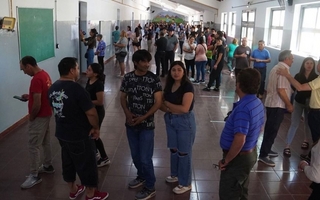A nivel nacional, ya votó el 17% del padrón electoral