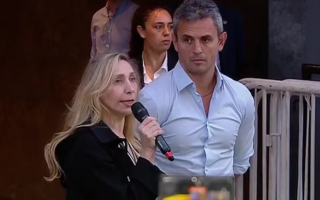 Karina Milei: "Estamos muy contentos, vamos a seguir esperando los números"  