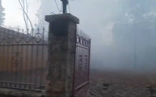 Impactantes imágenes: Así avanzó el incendio que alcanzó a "Chinga tu madre"