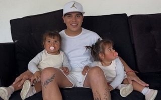 "No me quería ir sin verlas crecer": el emotivo posteo de Thiago Medina