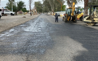 Comenzó la repavimentación de la calle Lemos: cuál será el tramo a arreglar