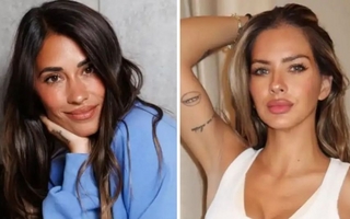 Antonela Roccuzzo puso en tendencia su look y la China Suárez no tardó en robarlo