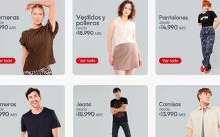 Ropa desde $7.000: la oferta chilena que llega con envío gratis a Argentina