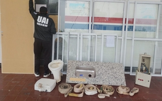 Desarticulan red de robos en Albardón: la Policía recuperó varios elementos robados