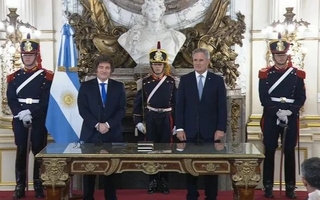 Pablo Quirno juró como nuevo canciller con el tratado de libre comercio en la mira