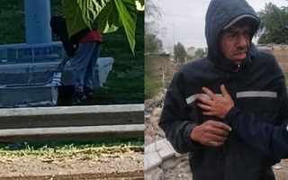 Detuvieron a un hombre intentando robar un tablero eléctrico de una torre solar