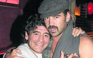 Colin Farrell reveló por qué Maradona es mejor que Messi