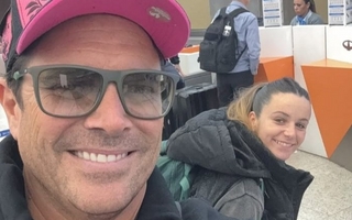 La luna de miel de Matías Alé y su esposa en Estados Unidos