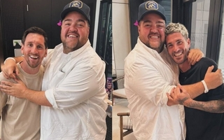 La emoción de Darío Barassi al encontrarse con Messi y de Paul