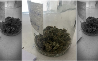 Detuvieron a dos hombres con un frasco de droga cerca de una escuela