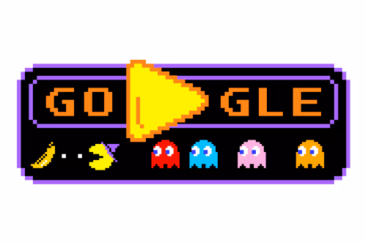 Google celebra Halloween con un Doodle interactivo del clásico videojuego Pac