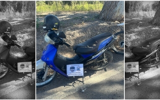 Un policía detectó una moto con pedido de secuestro