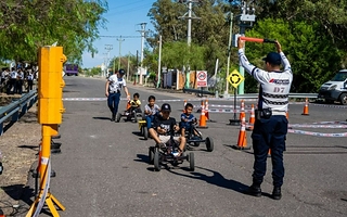 La Policía prepara una jornada para enseñar seguridad vial a los chicos