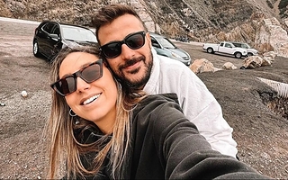 El gesto de Diego Leuco y Sofi Martínez que sorprendió en un aeropuerto