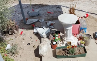 Nuevamente vandalizaron y destruyeron la Gruta de San Expedito