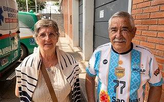 “Nos vamos a ir con la copa”: el orgullo de los abuelos de Bautista Romero